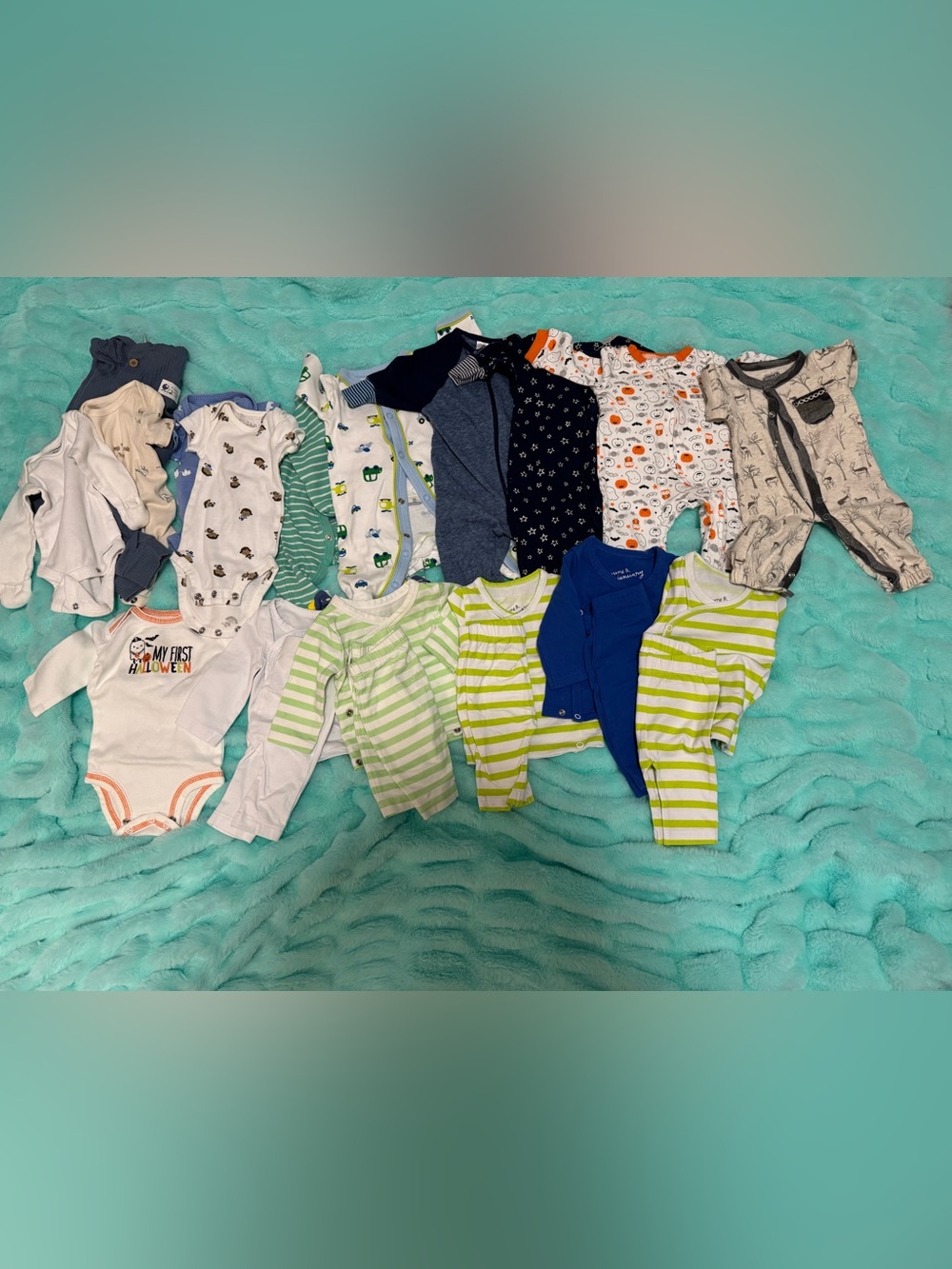 Baby boy newborn clothes bundle 23 pieces